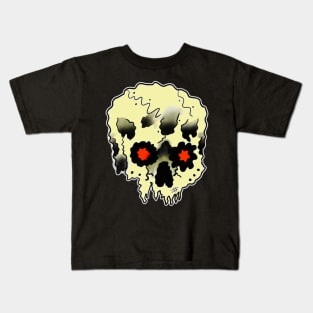 Wobbly skull Kids T-Shirt